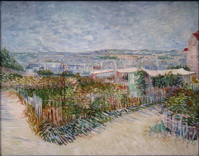 Vegetable Gardens at Montmartre by Vincent van Gogh